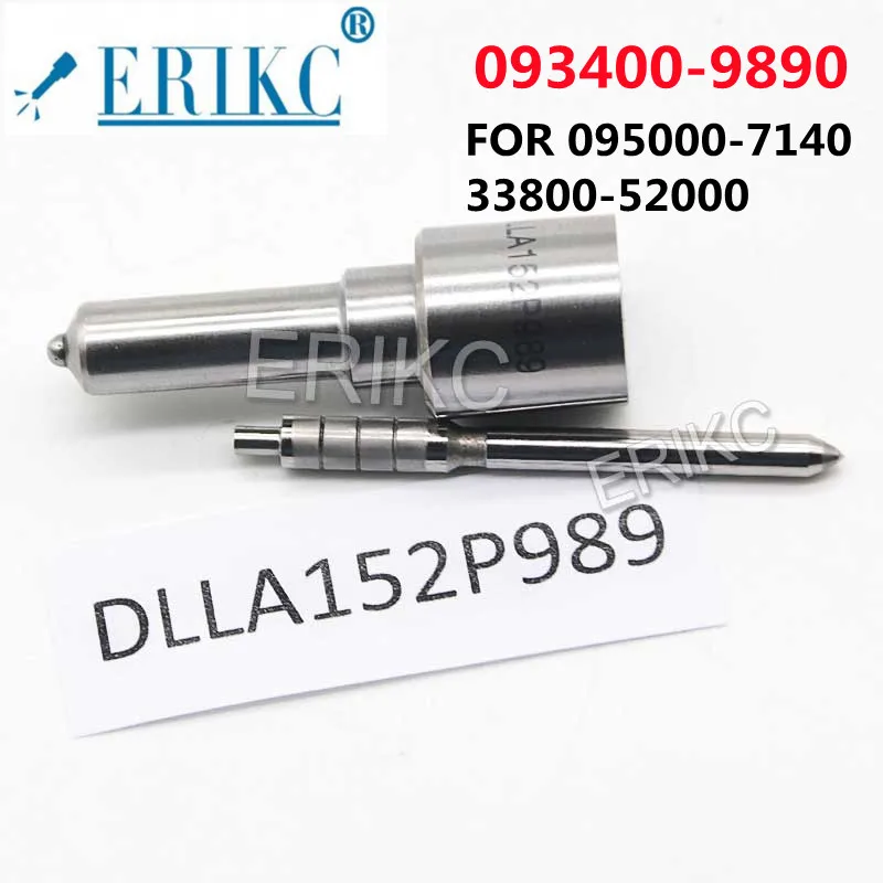 

ERIKC DLLA152P989 Diesel Injector Nozzle Common Rail Spray DLLA 152P 989 OEM 093400-9890 FOR 095000-7140 33800-52000 Hyundai