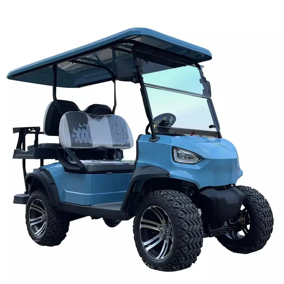 

High Quality luxury street Legal 4 Passenger Mini Golf Cart