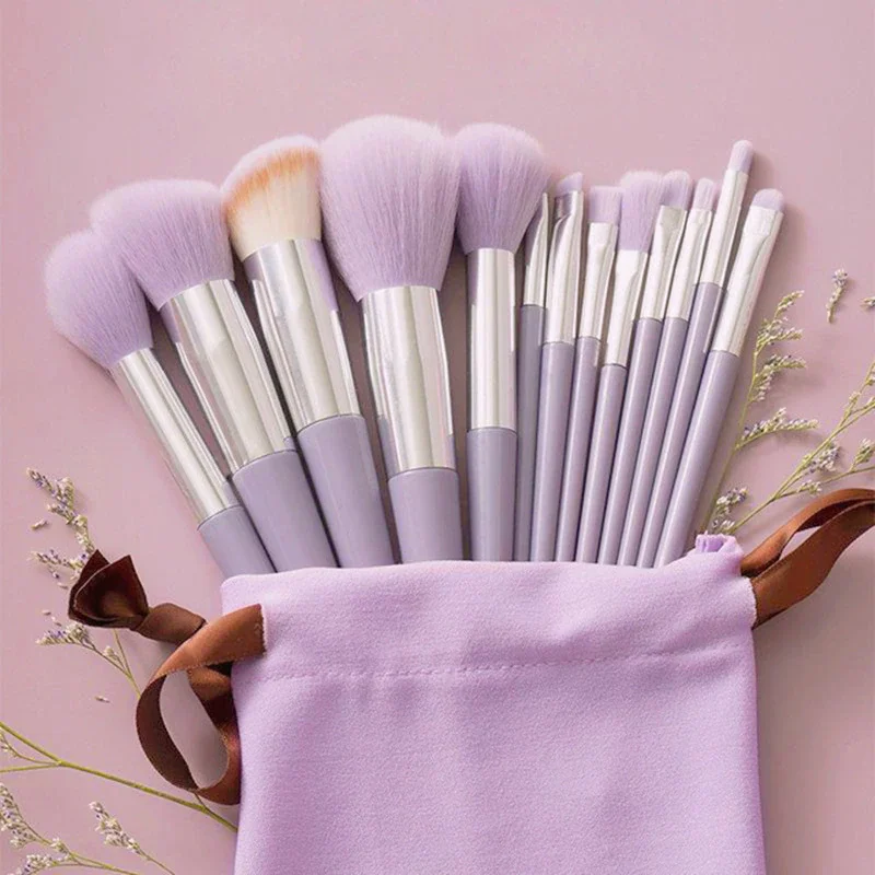 13Pcs Makeup Brushes Set for  Maquillage Beauty Cosmetic Powder Eyebrow pencil，eye shadow eyeliner brush Concealer Makeup Too
