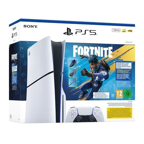 Consola PS5 Slim 1TB + Fortnite Flowering