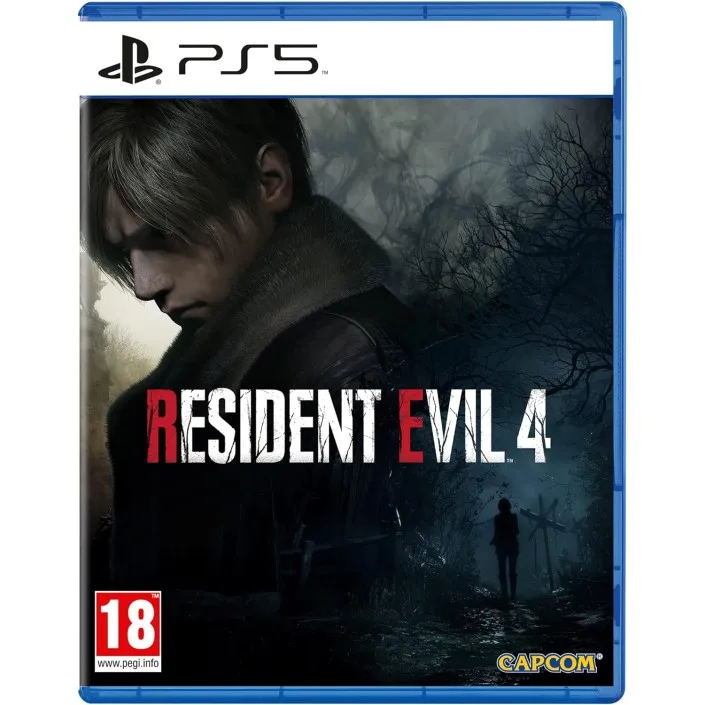 Resident Evil 4 Remake for Playstation 5, PS5 PAL EU - New Original Sealed, Horror game with thrilling gameplay and engaging storyline set in Spain, perfect for PS5 gamers.