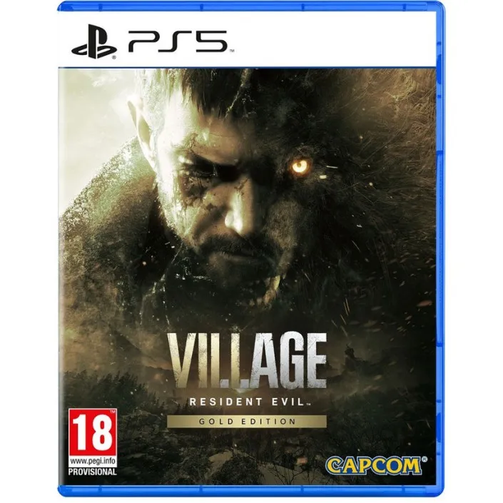 Resident Evil Village Gold Edition for PS5, Action game, includes Resident Evil Village, VR mode, and Resident Evil Re:Verse, original sealed. Experience survival horror like never before in this thrilling adventure.