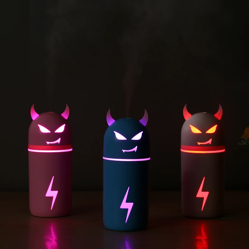 Ультразвуковой увлажнитель воздуха диффузор эфирного масла мини USB подключение