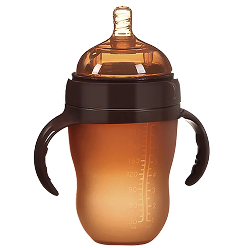 Детская бутылочка для кормления естественно образный ниппель с широким