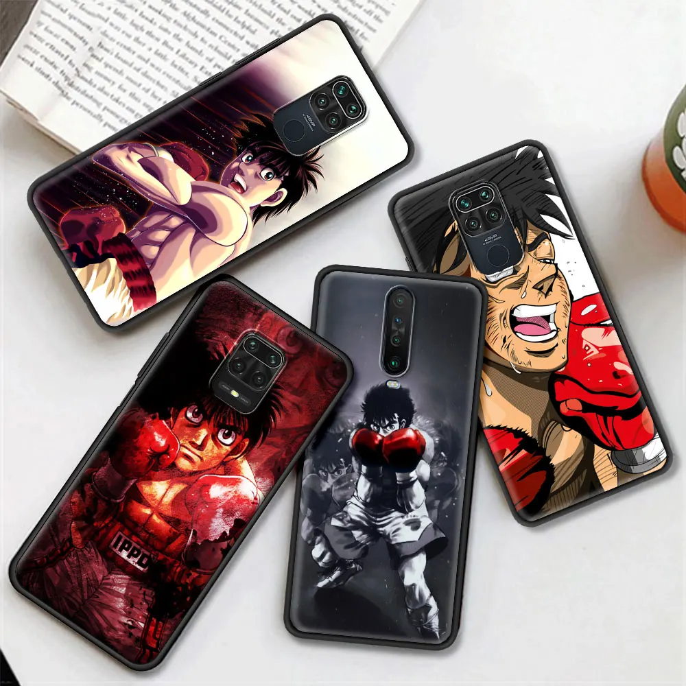 Чехол для телефона Hajime no Ippo с милым аниме Xiaomi Redmi Note 9S 9 8 10 Pro 7 8T 9C 9A 8A K40 мягкий