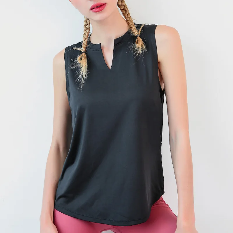 Спортивный жилет женская Свободная одежда для бодибилдинга быстросохнущая