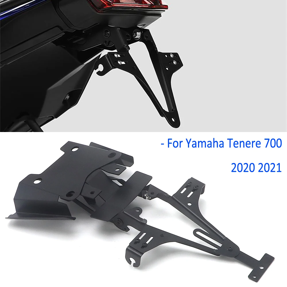 

Новые аксессуары для мотоциклов номерной знак держатель кронштейн для Yamaha Tenere 700 Tenere700 XTZ700 XT700Z T7 2020 2021