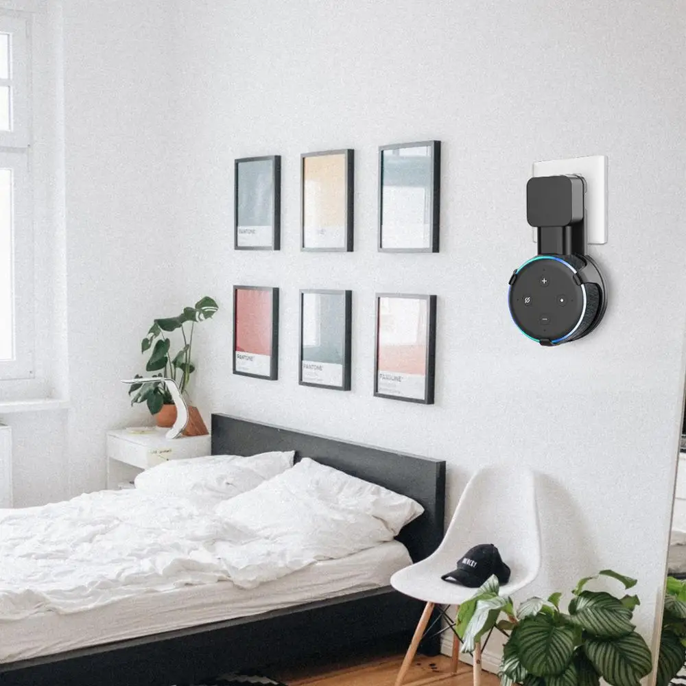 На выходе настенное крепление настольная подставка вешалка для Amazon Alexa Echo Dot 3rd Gen