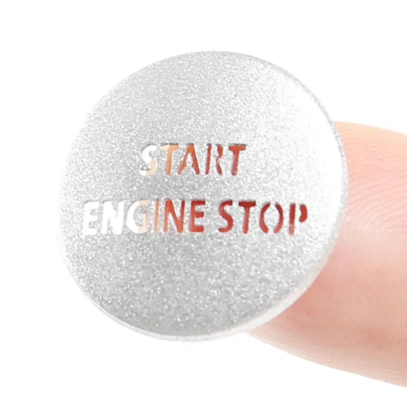 

Engine Button cover Start Decoration For Land Rover Discovery Switch Silver