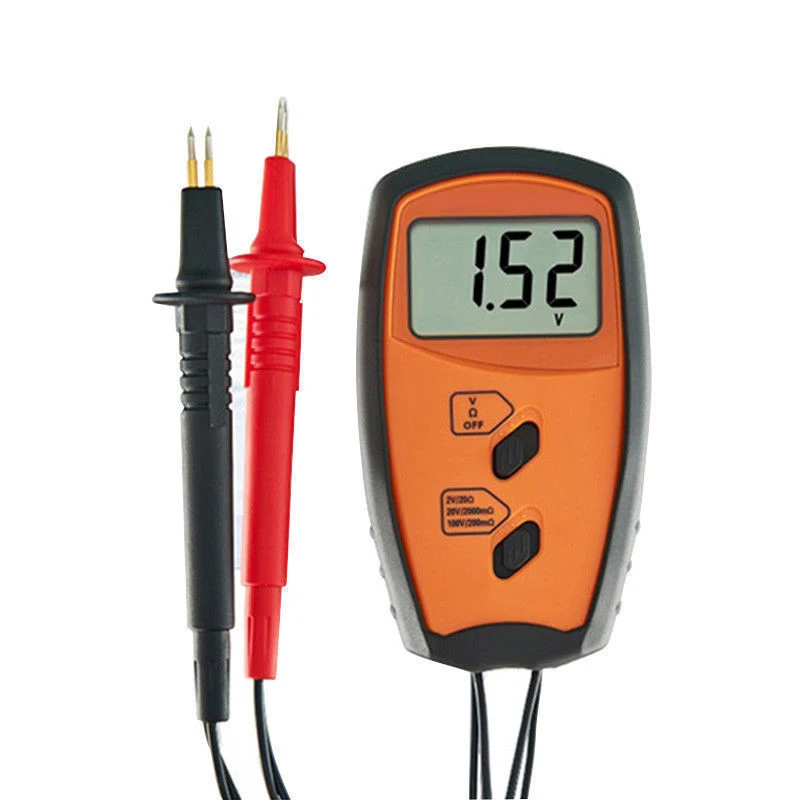 

Rechargeable Battery Resistance Voltmeter Tester Internal Impedance Meter LCD Display SM8124A