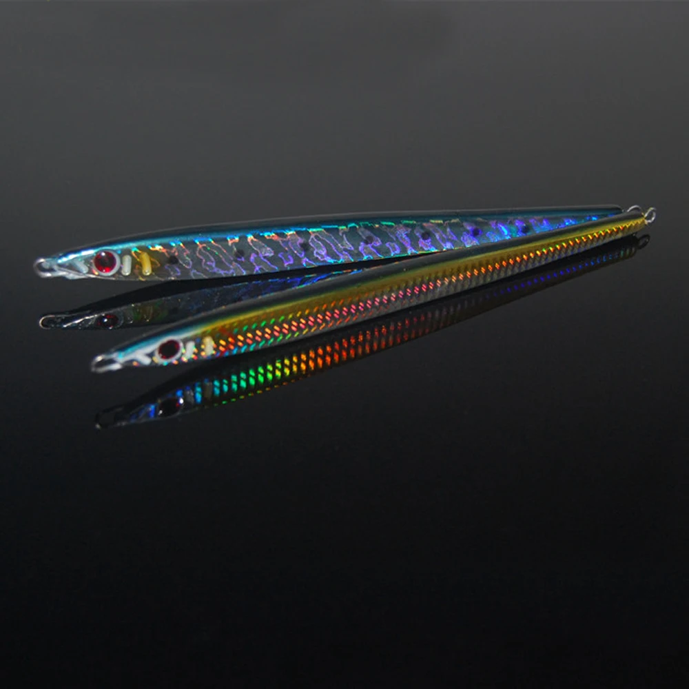 

2PCS Fishing Spoon Lure Metal Jig Jigging Lure Jigbait spoon Deep sea Fishing Treble Hook Spinner baits 220g