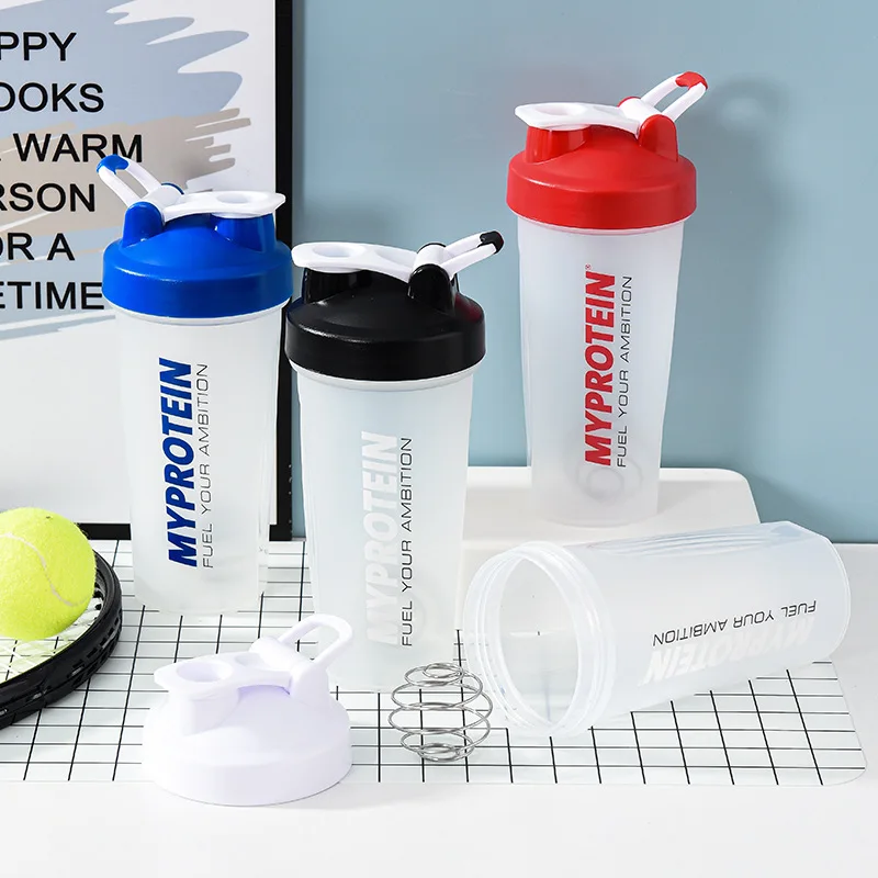 600 мл пластикового шейкера бутылка протеиновый спортивный шейкер для