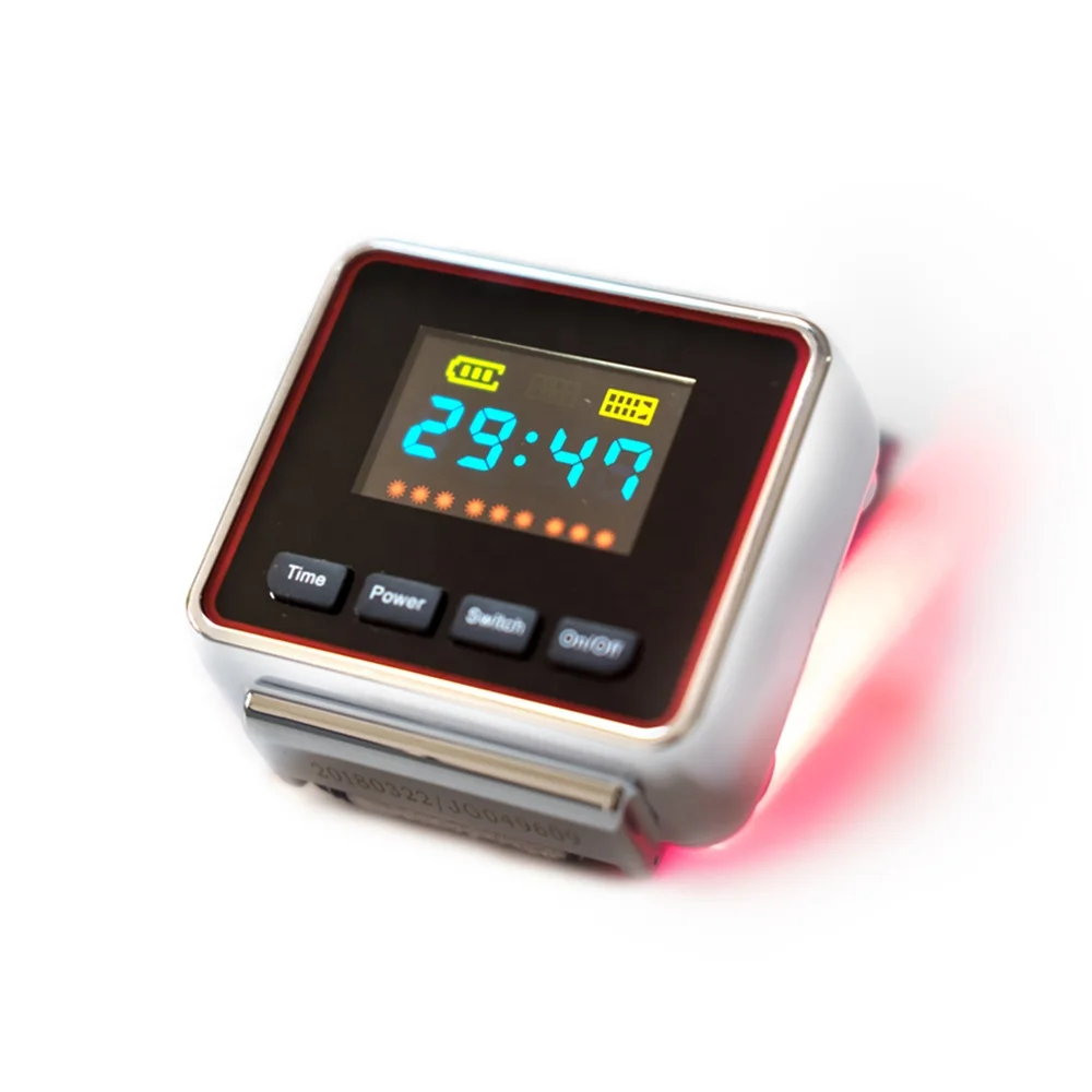Медицинские Лазерные Терапевтические наручные часы LLLT ФИЗИОТЕРАПЕВТИЧЕСКИЙ