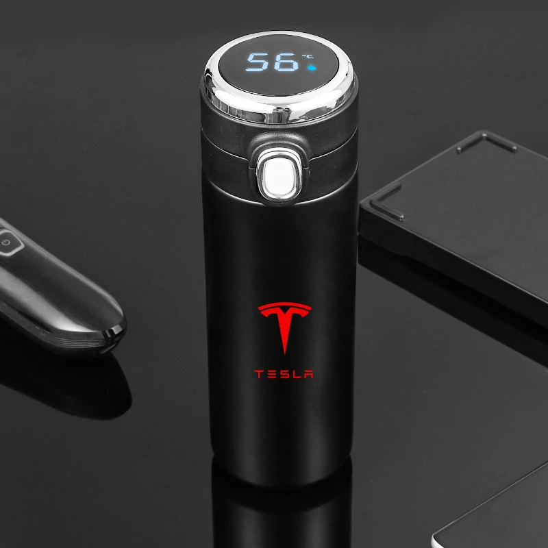 Интеллектуальный термос 400 мл фляжка Дорожная Спортивная чашка Вакуумная