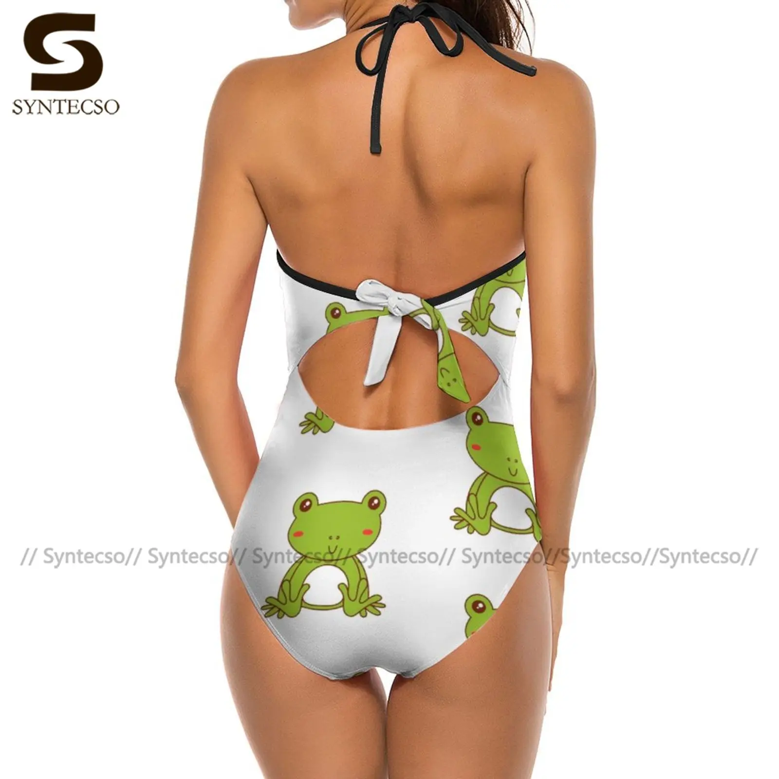 Купальник с лягушкой кружевной Шикарный купальник праздничный большой грудью