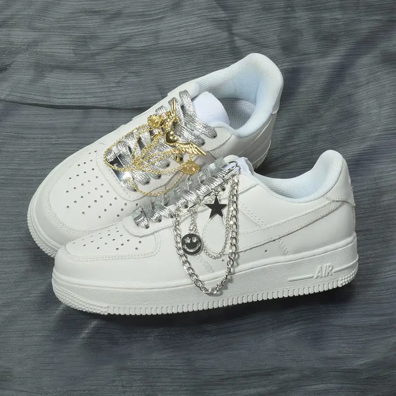 Аксессуары для обуви металлическая брошь в стиле панк шнурков NIKE AF1 Air Force 1 | Обувь