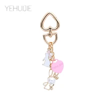 animal key chain clip pendant hook variety high quality zinc alloy material diy cute style car key chain new product launch