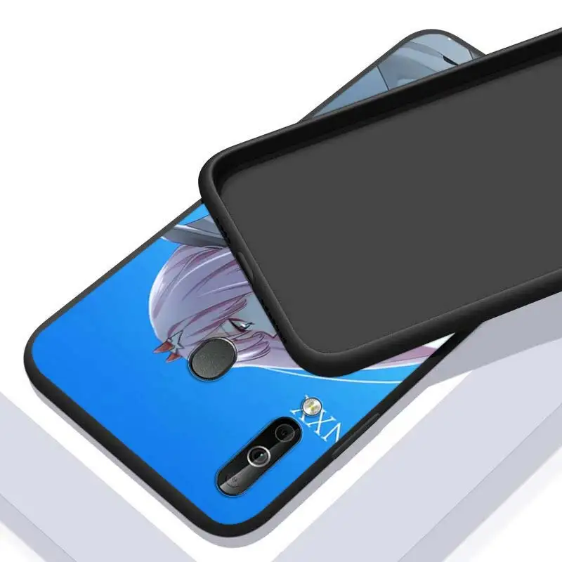 

Darling In The Franxx Cute for Samsung Galaxy A90 A80 A70 A60 A50 A40 M30 A20E A2Core A10S A10E Silicon Soft Black Phone Case