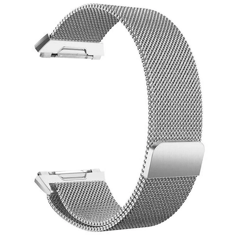 

Для Fitbit ионные ленты большая замена магнитная петля ремешок браслет из нержавеющей стали