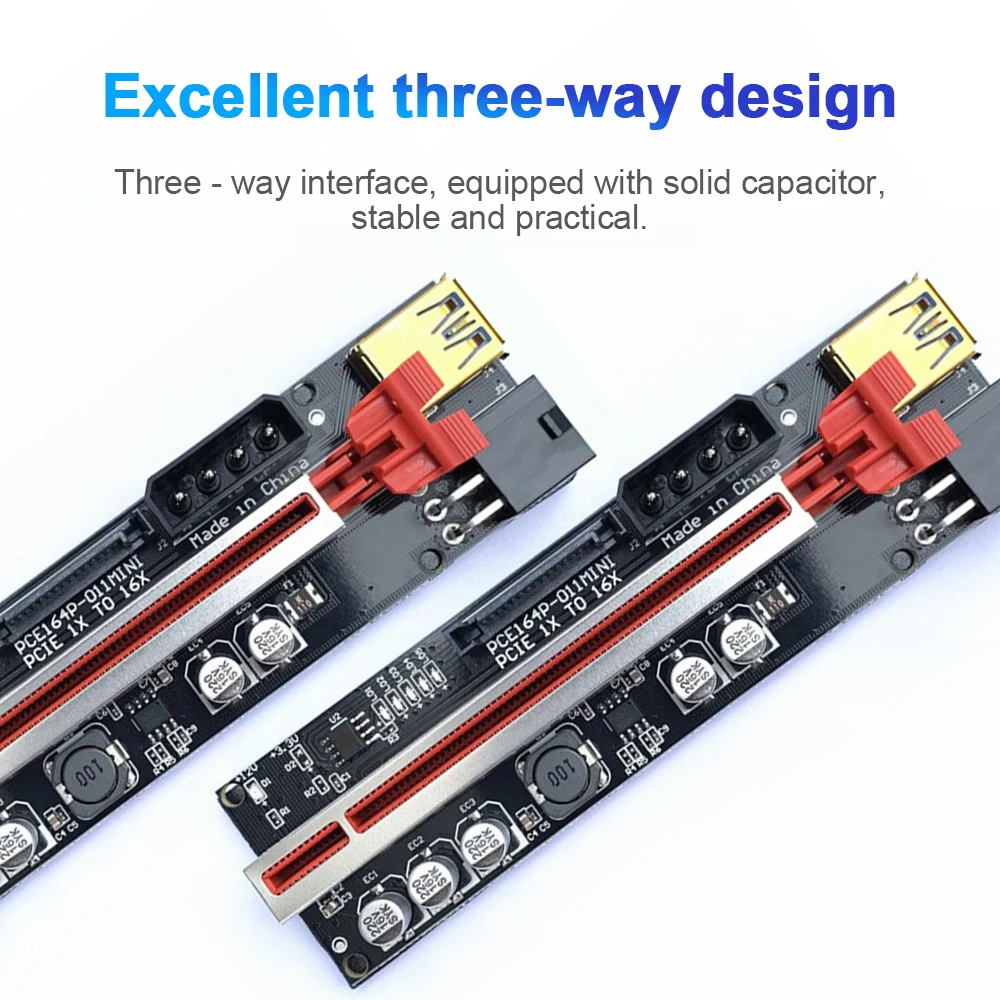 Переходник PCIE внешний USB 3.0 PCI-E Райзер адаптер X16 светодиодный светильник кой PCI