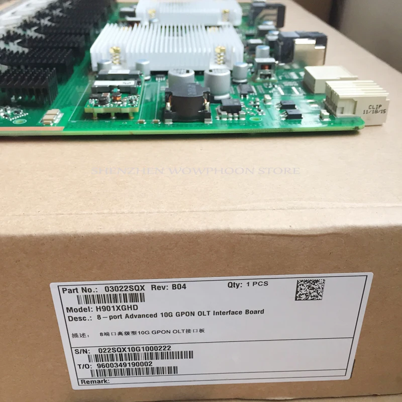 HUAWEI OLT XGHD 8 портов GPON плата H901XGHD с модулем N1 sfp для MA5800 X2 X7 X15 X17|Оптоволоконное