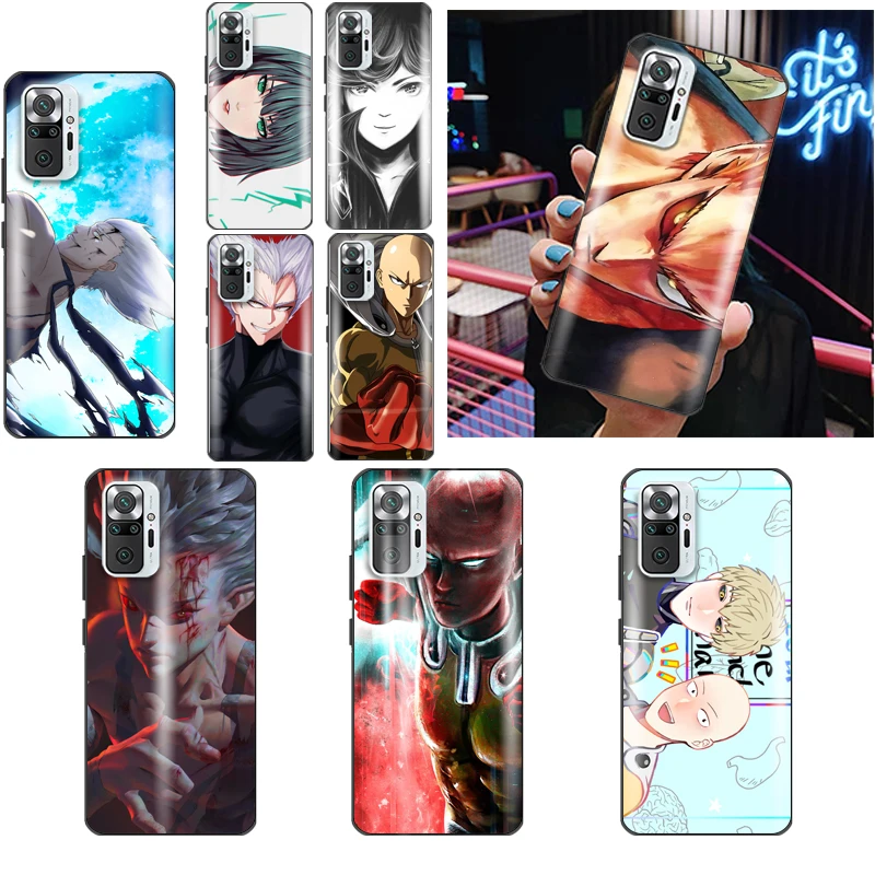 Чехол для телефона One Punch Man Youth Phone Redmi Note 10 10X 10T Pro 4G 5G черный водонепроницаемый