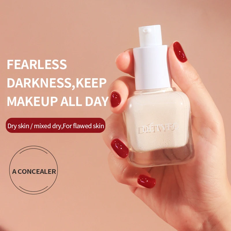 

40ml Liquid Foundation Concealer Lightweight Moisturizing Oil Control Waterproof Foundation Cream Beauty Makeup Cosmetics TSLM1