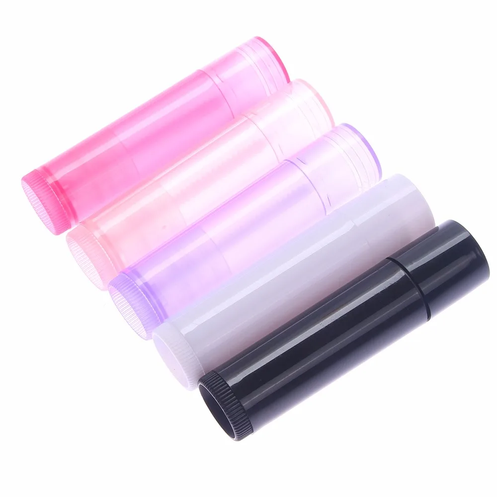 Новые Красочные Пустые контейнеры для бальзама губ косметические флаконы помады