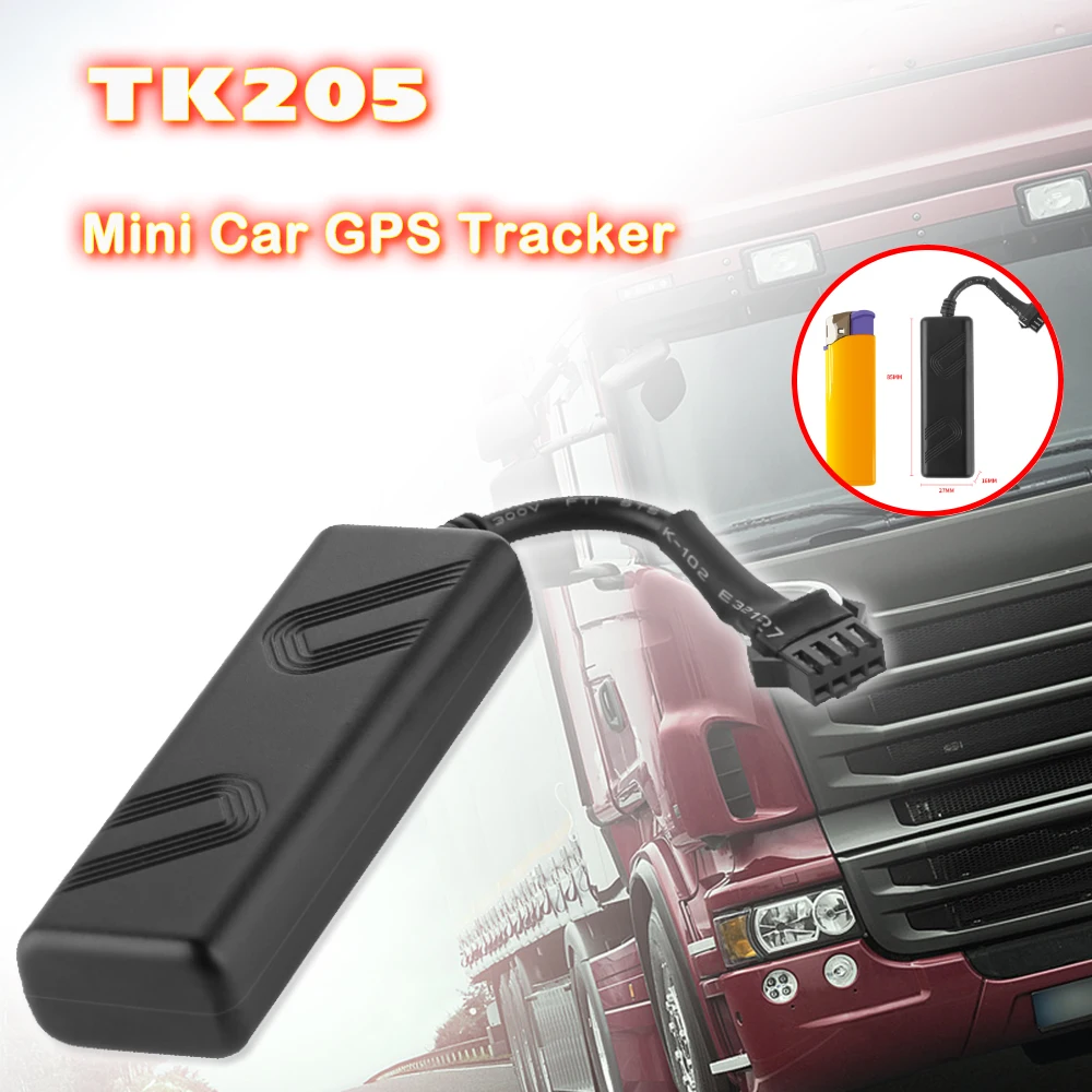 GPS автомобильный трекер TK205 водонепроницаемый и пыленепроницаемый в режиме