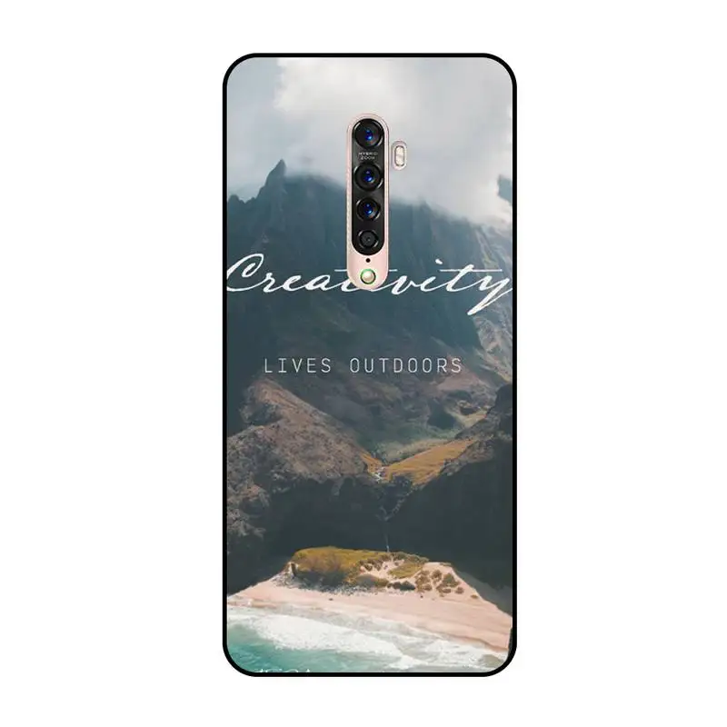 

Babaite Travel mountain sea beach quotes Phone Case For OPPO A5 A9 A5S A1K A37 F7 F5 F9 RealmeX C2 C3 X2PRo XT 3 5 6Pro Reno2Z