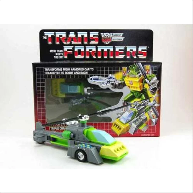 Преобразования G1 босс три воинов Весна ко издание ПВХ Фигурки Наборы игрушки |