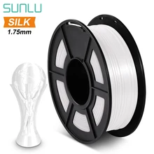 SUNLU SILK PLA Filament 1.75mm 1kg with spool Materials PLA Silk Texture 3D Printer Filament Fast Shipping