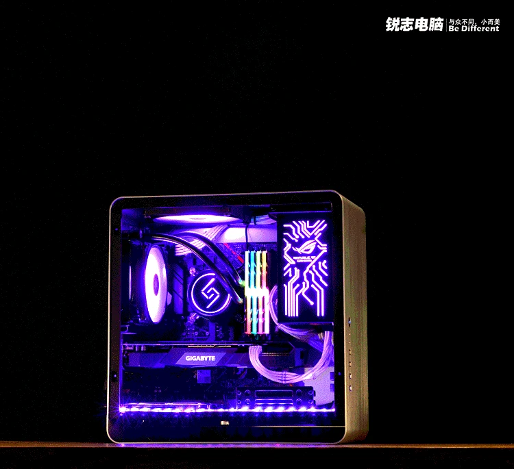 Qiao Sibo UMX3 Dacentrurus 5 3600/I7 8700/RTX2060S/2070 S компьютерные игровые консоли с водяным охлаждением