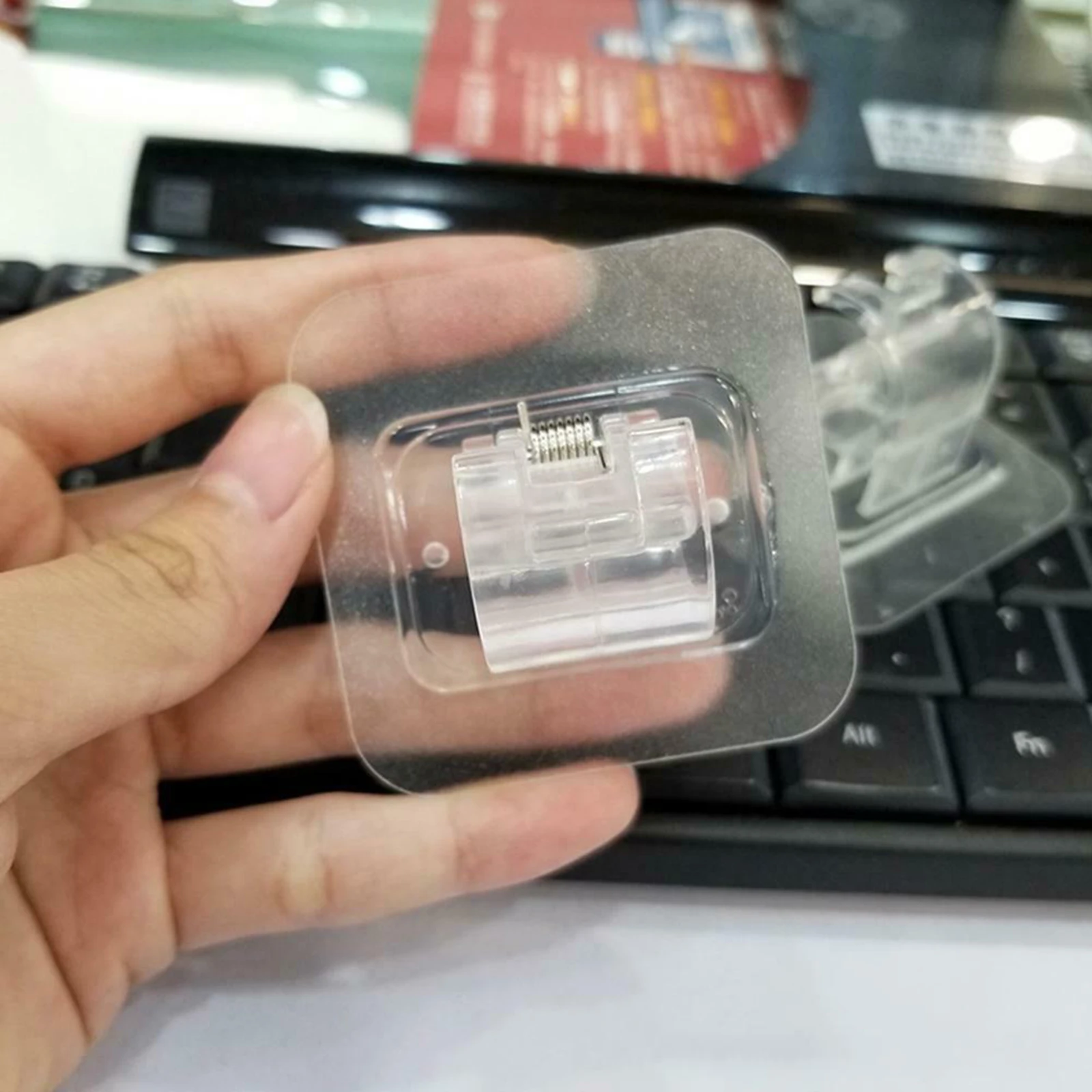 

2Pcs Nail-free Adjustable Rod Bracket Holder for Wall Hanging Rod Curtain Rail ADW889