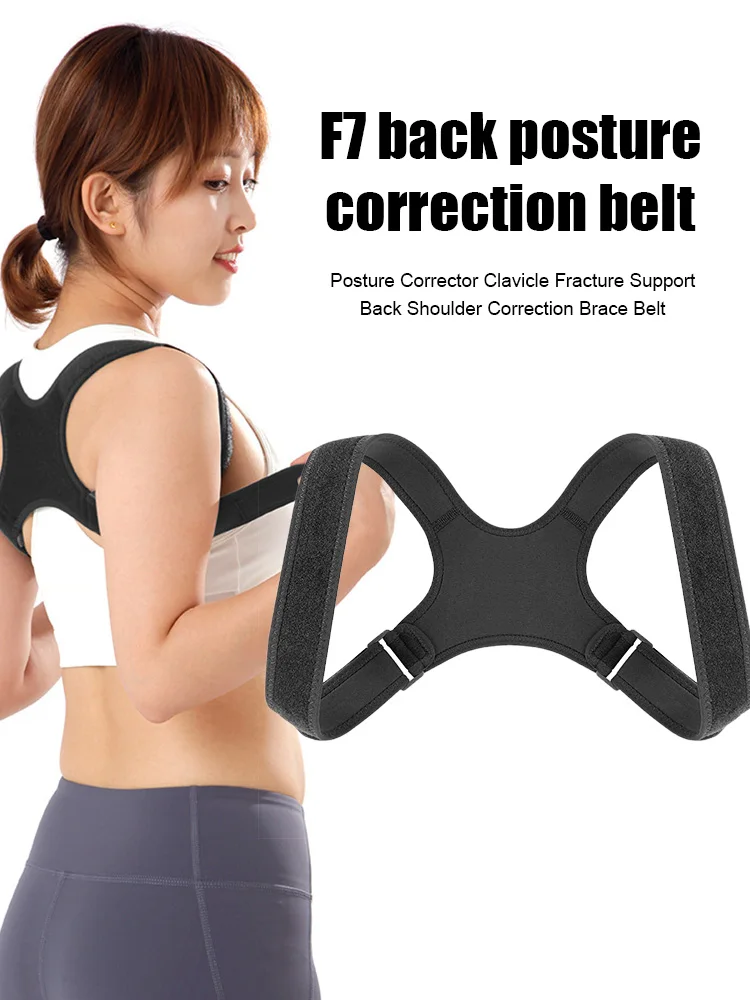 

Back Posture Corrector Posture Correction Clavicle Spine Corrector Unisex Back Shoulder Lumbar Brace Support Belt Adjustable