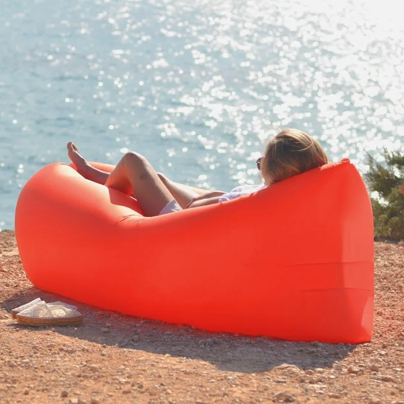 

Picnic inflatable sofa lazy camping chair recliner outdoor furniture camping accessories beach chairs chair portable chair