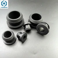 black 4 5mm 50 6mm silicone rubber snap on grommet hole plugs end caps bung wire cable protect bush