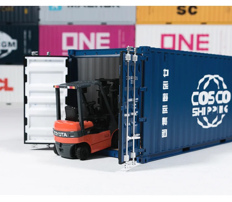 Коллекционная модель контейнера игрушка подарок 1:20 весы COSCO 20 GP грузовик
