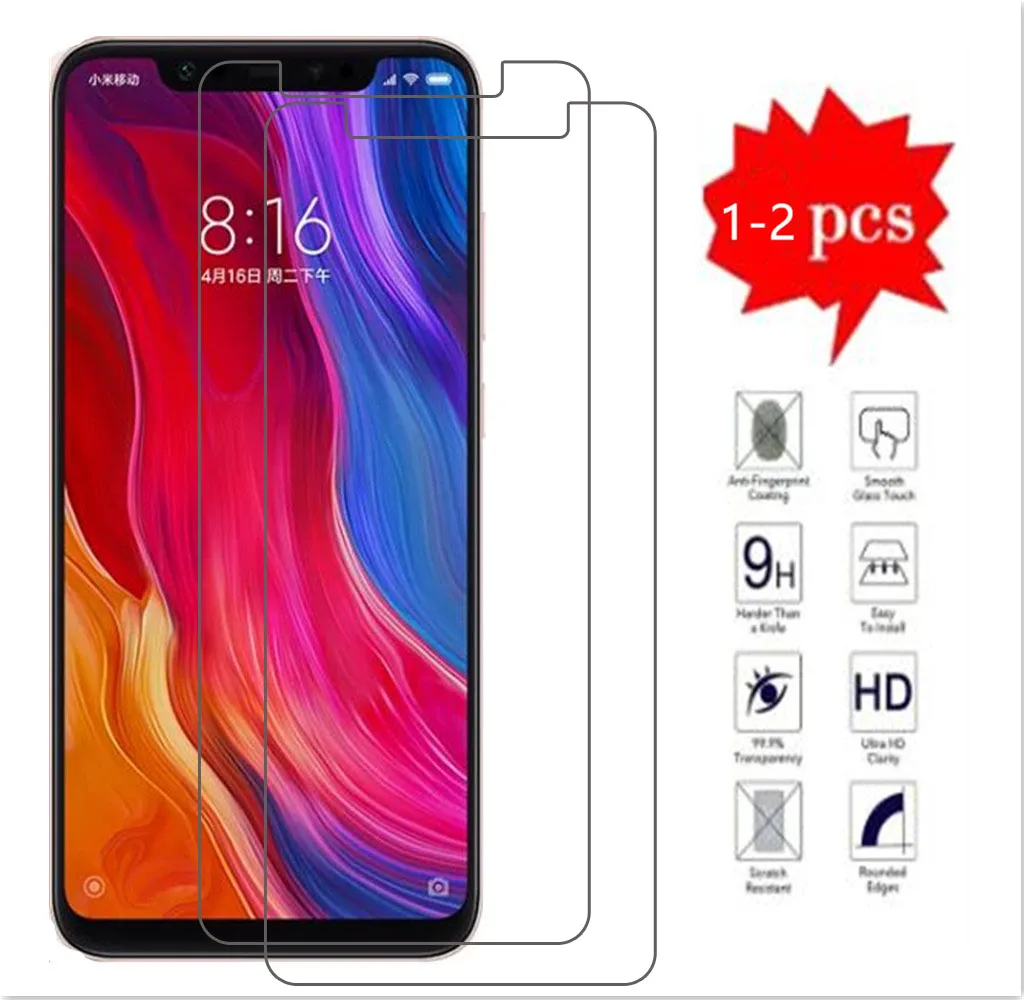

Для Xiaomi Mi 8 8SE Premium 2.5D 0,26 мм закаленное стекло Защита для экрана для Xiaomi Mi 8 защитное стекло