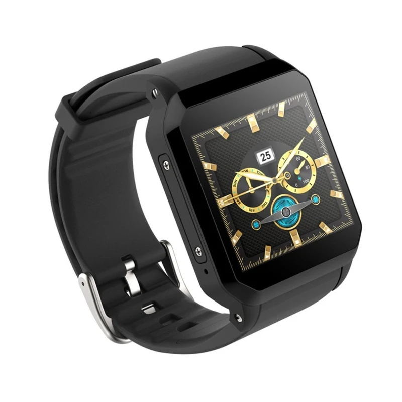 Kw06 Smart Watch 1.54 Inch Mtk6580 Quad Core 1.3Ghz Android 5.1 3G 460Mah 0.3 Mega Pixel Heart Rate Monitor | Электроника
