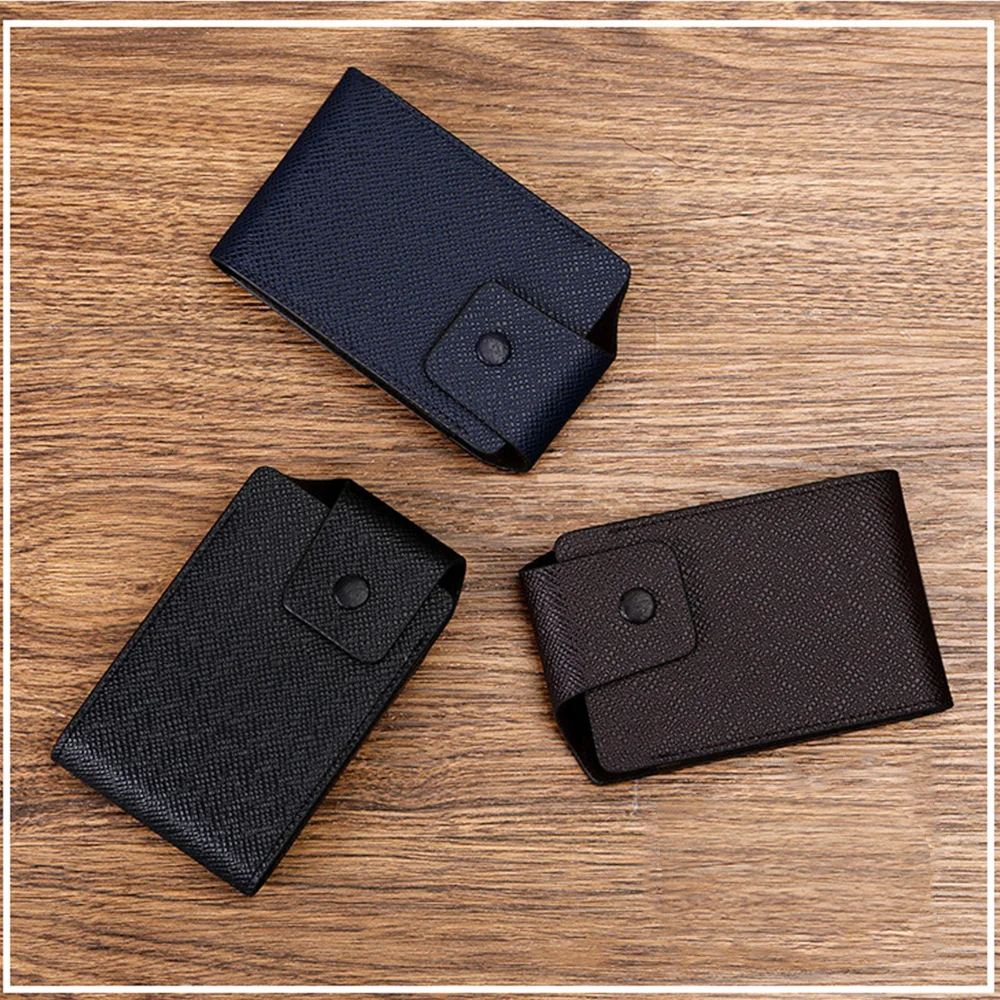 Мужской кошелек Gemeer кредитный держатель для карт кожаный чехол кредитных