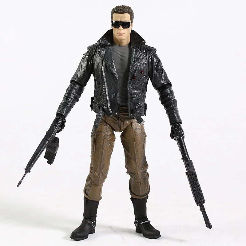 NECA Terminator 1 ~ 2 T-800 Арнольд Шварценеггер 7 дюймов экшн-фигурка Коллекционная модель