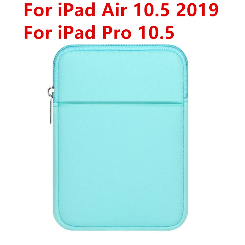 Green 10.5 Для iPad 9,7 чехол для планшета Чехол-карман для iPad Air 2/1 Pro 10,5 Pro 11 Mini 4 Обложка для iPad Air 10,5 10,2 Coque - Цвет: Green 10.5