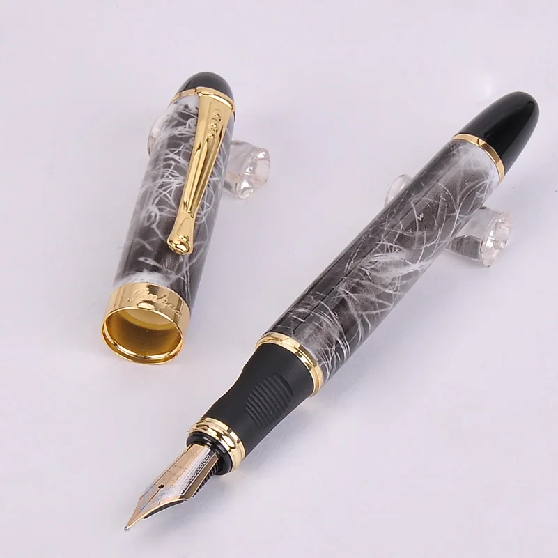 Ручка перьевая Jinhao 450 полностью металлическая с золотым зажимом 22 цвета 0 5 мм|fountain