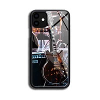 music guitar abstract fashion phone case rubber for iphone 11 pro max 12 max mini xs 8 7 6 6s plus x 5s se 2020 xr phone case
