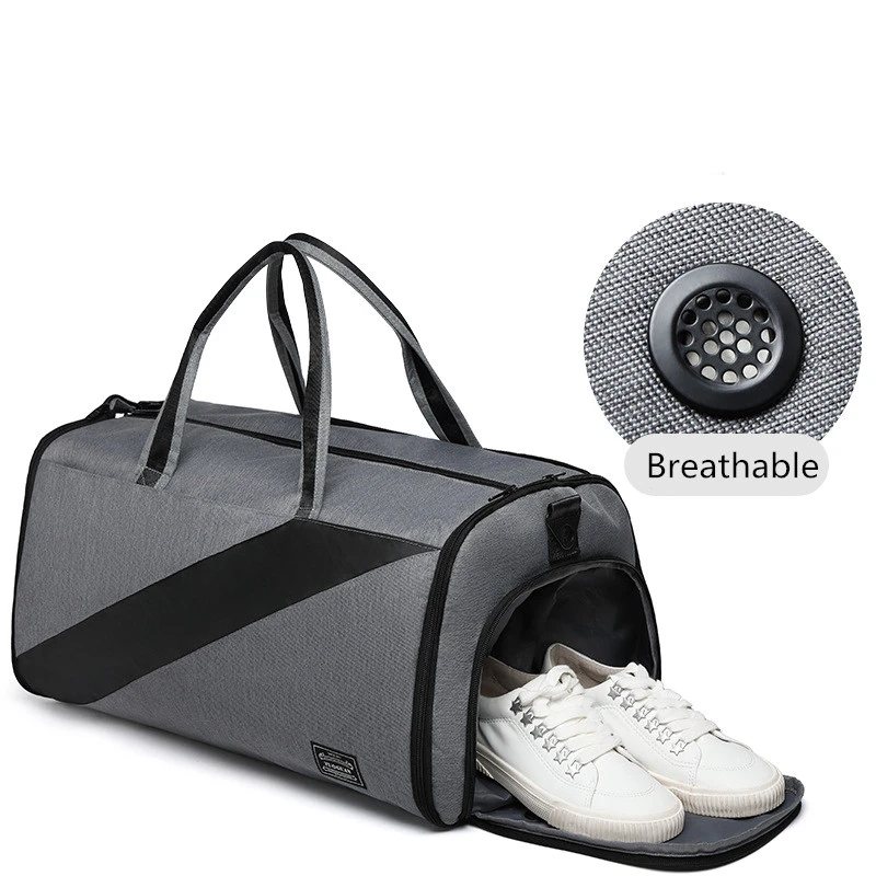 Водонепроницаемая Большая вместительная мужская дорожная сумка спортивная для