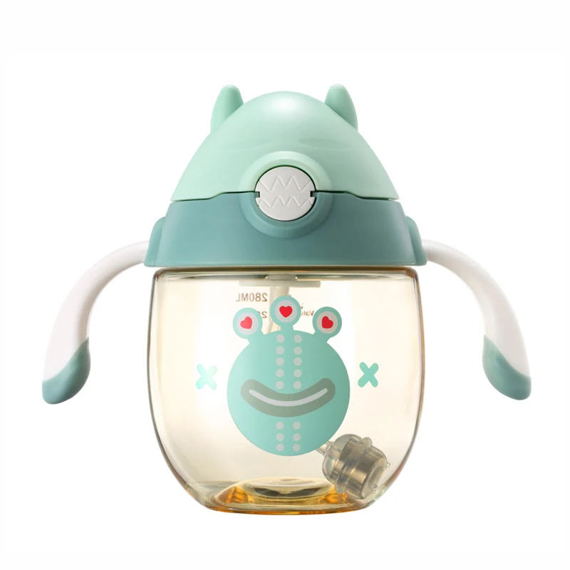 Детская бутылка для воды ppsu чашка детей обучающая Питьевая герметичная анти клещ