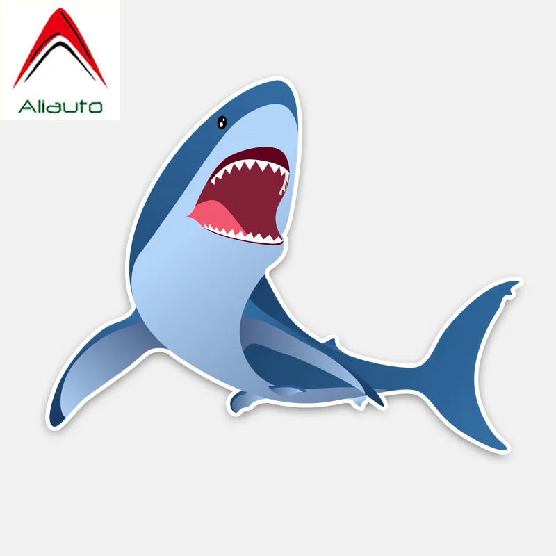 Aliauto интересные автомобильные мультипликационные наклейки декор акулы