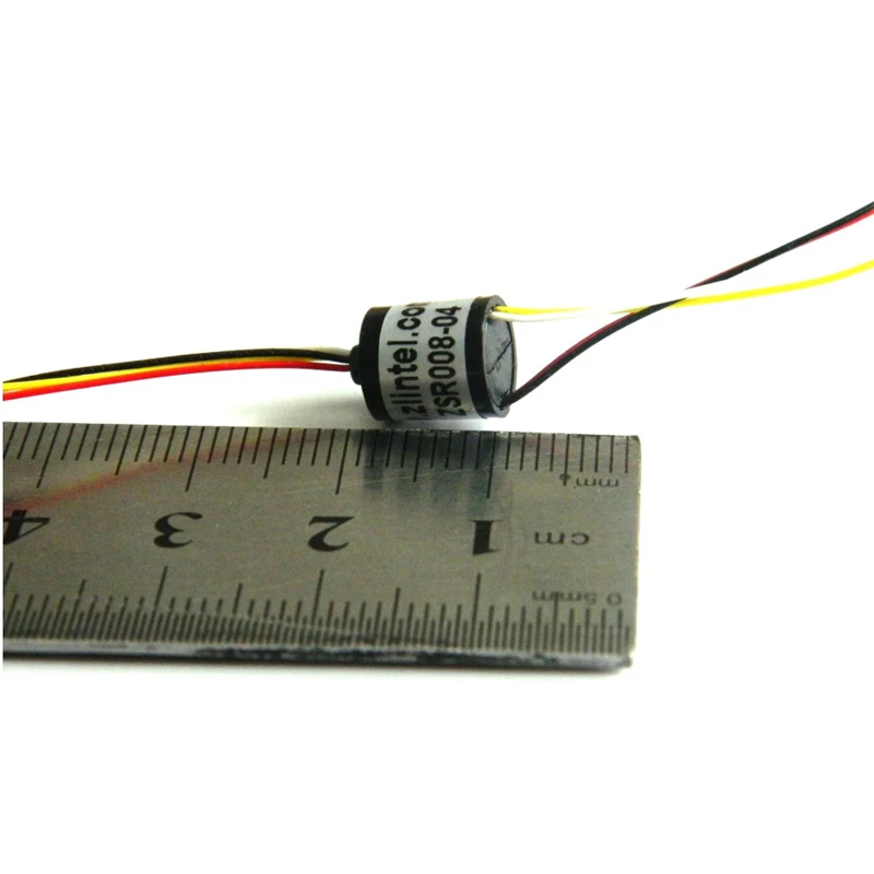 1 шт. 4 канальный провод 2 а внешний диаметр 8 мм мини скользящее кольцо проводящее