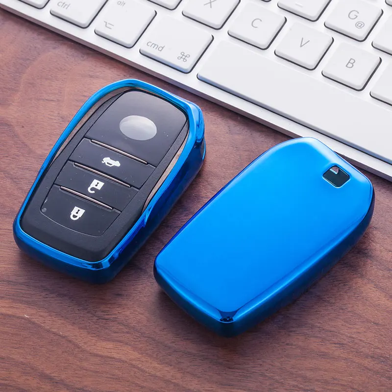 Мягкий чехол для автомобильных ключей OemField из ТПУ сумка защитный Toyota Rav4 Camry Corolla
